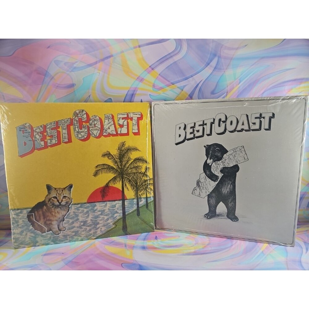 Lot of 2 Best Coast Records (New): Crazy for You, The Only Place